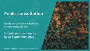 Read more about the article FEBEA ANSWERS TO CONSULTATION ON THE ECB DRAFT GUIDE ON CLIMATE RELATED AND ENVIRONMENTAL RISKS