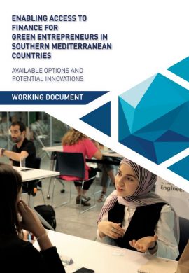 You are currently viewing Access to financing for green entrepreneurs in southern mediterranean countries